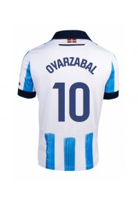 Real Sociedad Mikel Oyarzabal #10 Jalkapallovaatteet Kotipaita 2023-24 Lyhythihainen